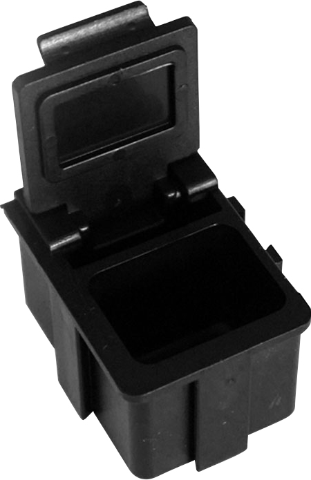 AES-ESD SMD box with Hinged Lid 16 x 12 x 15 - 9-321-10-b00-esd-smd-kleinbehaelter-box-rew